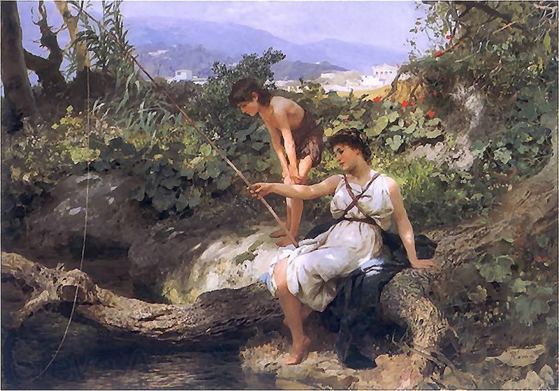 Henryk Siemiradzki Roman bucolic